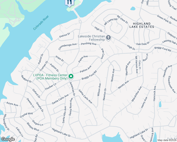 map of restaurants, bars, coffee shops, grocery stores, and more near 21421 Patton Avenue in Leander