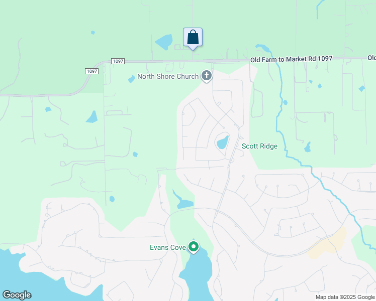 map of restaurants, bars, coffee shops, grocery stores, and more near 302 Woodside Lane in Montgomery