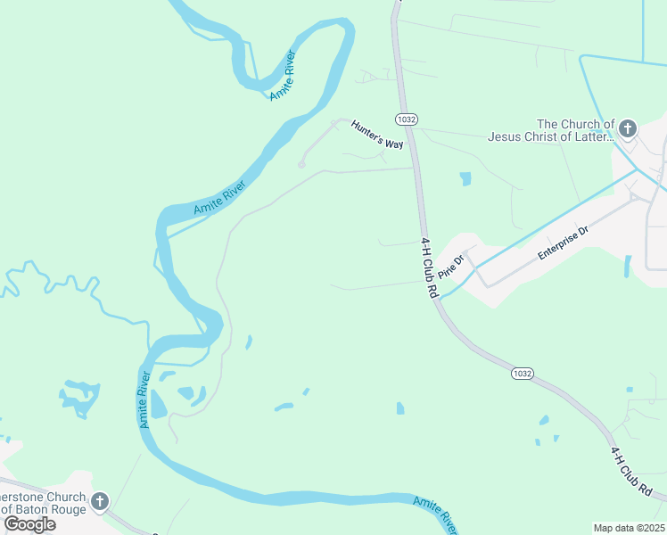 map of restaurants, bars, coffee shops, grocery stores, and more near 151 Aspen Square in Denham Springs