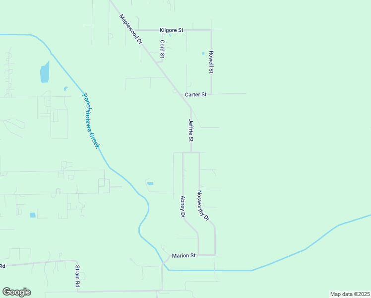 map of restaurants, bars, coffee shops, grocery stores, and more near 23035 Elder Street in Mandeville