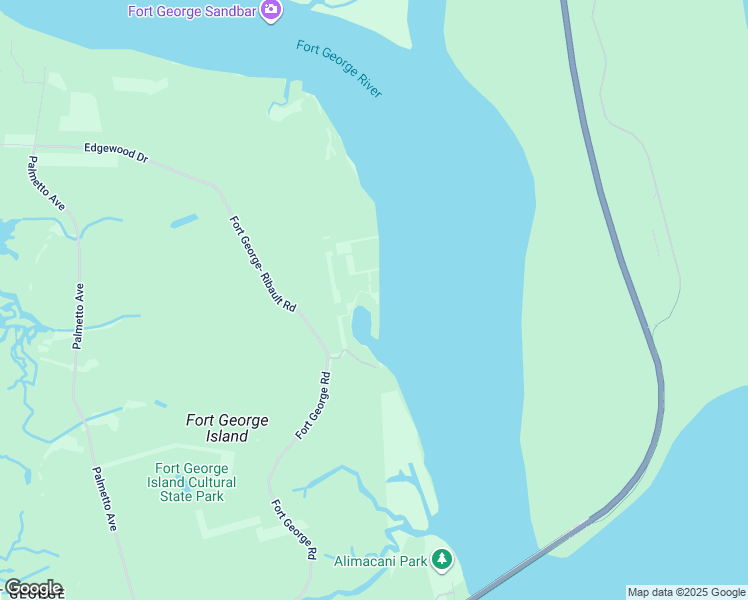 map of restaurants, bars, coffee shops, grocery stores, and more near 11253 Fort George Road in Jacksonville