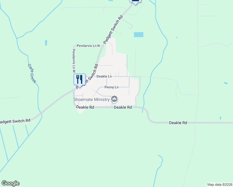 map of restaurants, bars, coffee shops, grocery stores, and more near 7570 Louise Ct in Mobile