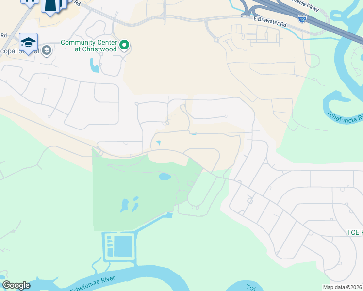 map of restaurants, bars, coffee shops, grocery stores, and more near 42 Pine Crest Drive in Covington