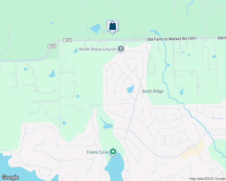 map of restaurants, bars, coffee shops, grocery stores, and more near 206 Woodside Lane in Montgomery