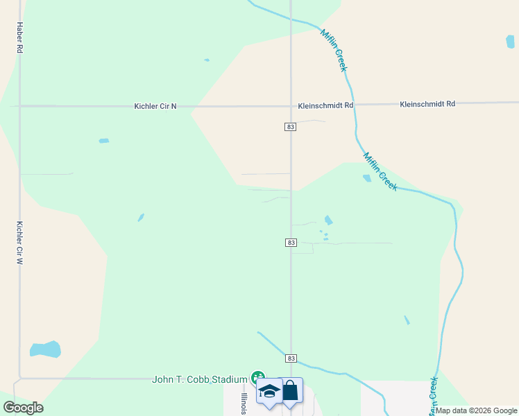 map of restaurants, bars, coffee shops, grocery stores, and more near 14107 County Road 83 in Elberta