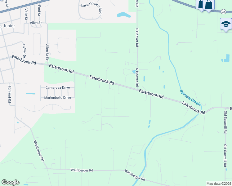 map of restaurants, bars, coffee shops, grocery stores, and more near 39336 Brookfield Drive in Ponchatoula