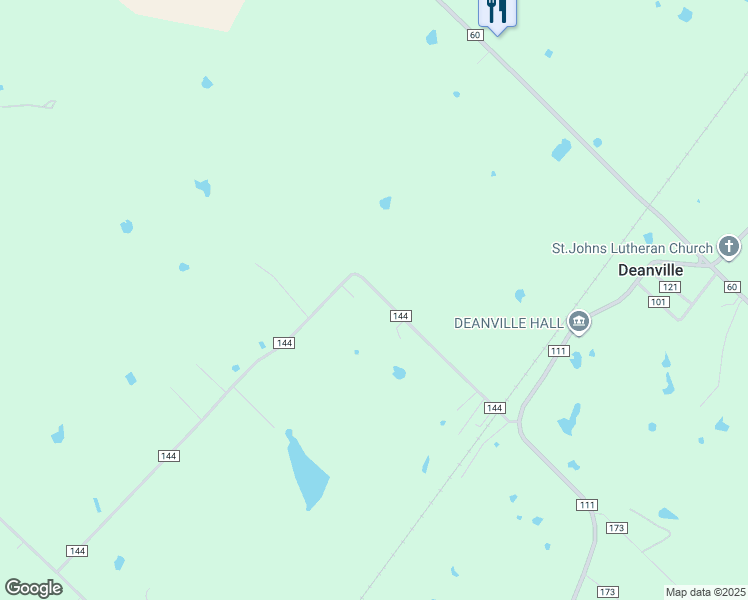 map of restaurants, bars, coffee shops, grocery stores, and more near 7479 County Road 144 in Caldwell