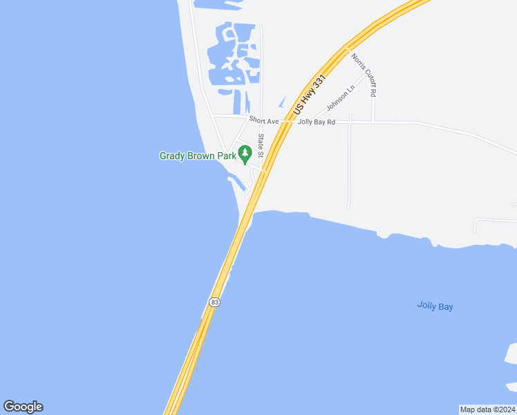 map of restaurants, bars, coffee shops, grocery stores, and more near 20991 U.S. 331 in Freeport