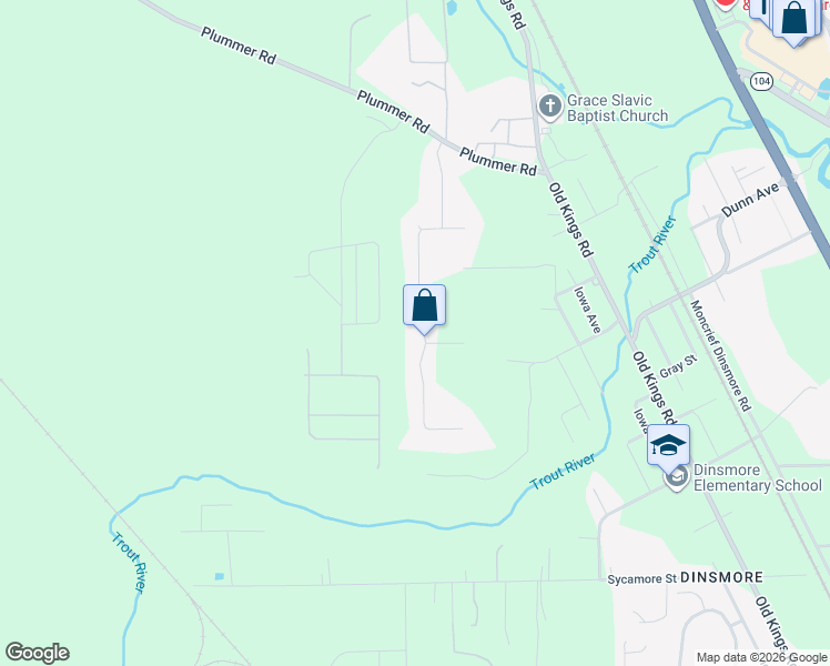map of restaurants, bars, coffee shops, grocery stores, and more near 10852 Brandon Chase Drive in Jacksonville