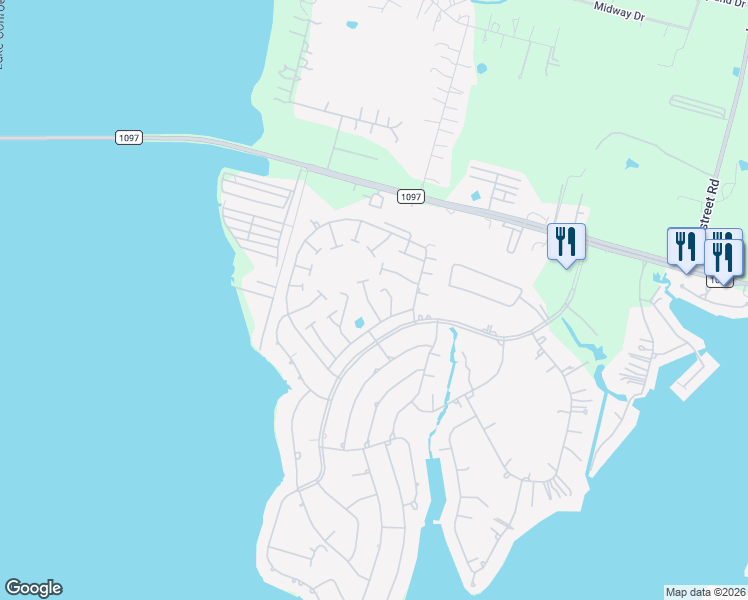 map of restaurants, bars, coffee shops, grocery stores, and more near 12970 Centaurus Court in Willis