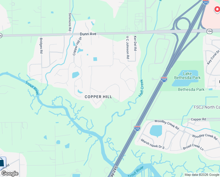 map of restaurants, bars, coffee shops, grocery stores, and more near 5364 Kellar Circle in Jacksonville