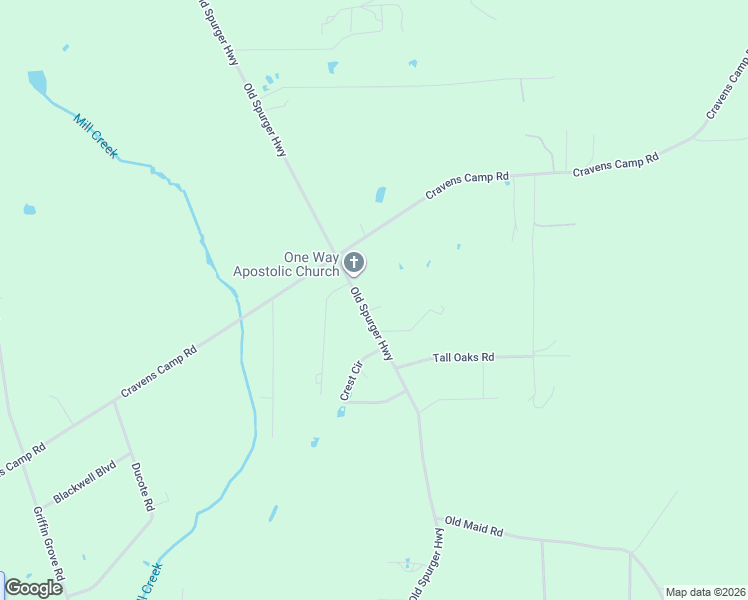 map of restaurants, bars, coffee shops, grocery stores, and more near 5646 Old Spurger Highway in Silsbee