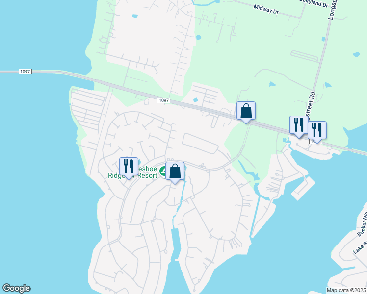 map of restaurants, bars, coffee shops, grocery stores, and more near 14726 Constellation Circle West in Willis