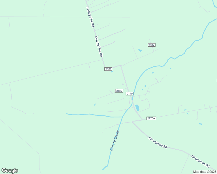 map of restaurants, bars, coffee shops, grocery stores, and more near 160 County Road 2180 in Cleveland