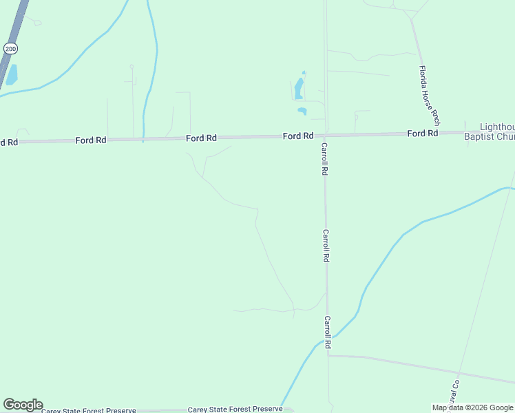 map of restaurants, bars, coffee shops, grocery stores, and more near 10878 Carroll Road in Bryceville