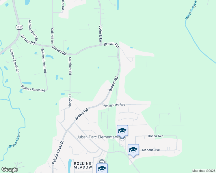 map of restaurants, bars, coffee shops, grocery stores, and more near 11651 Gloria Lane in Denham Springs