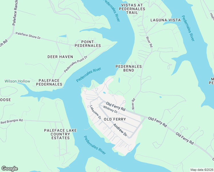 map of restaurants, bars, coffee shops, grocery stores, and more near 119 Vicinity Trail in Spicewood