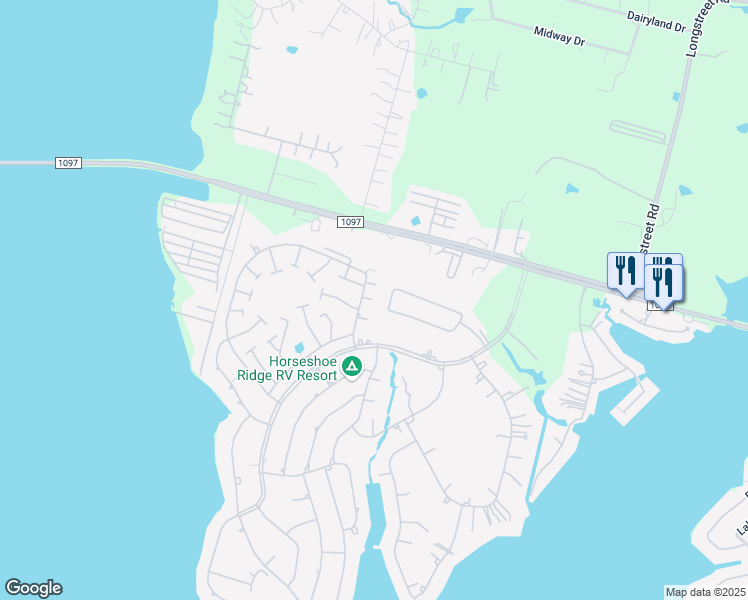 map of restaurants, bars, coffee shops, grocery stores, and more near 14726 Constellation Circle West in Willis