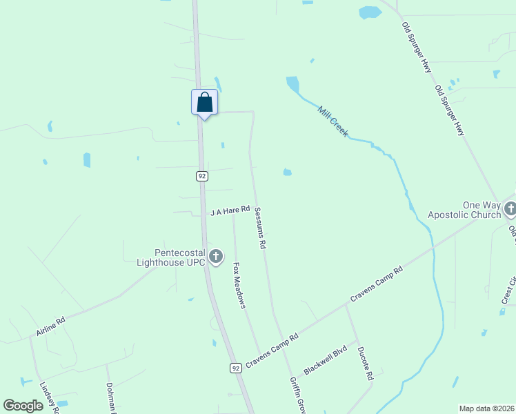 map of restaurants, bars, coffee shops, grocery stores, and more near 309 Sessums Rd in Silsbee