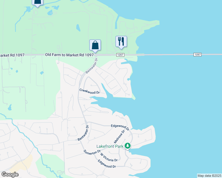 map of restaurants, bars, coffee shops, grocery stores, and more near 28 Misty Harbor Drive in Montgomery