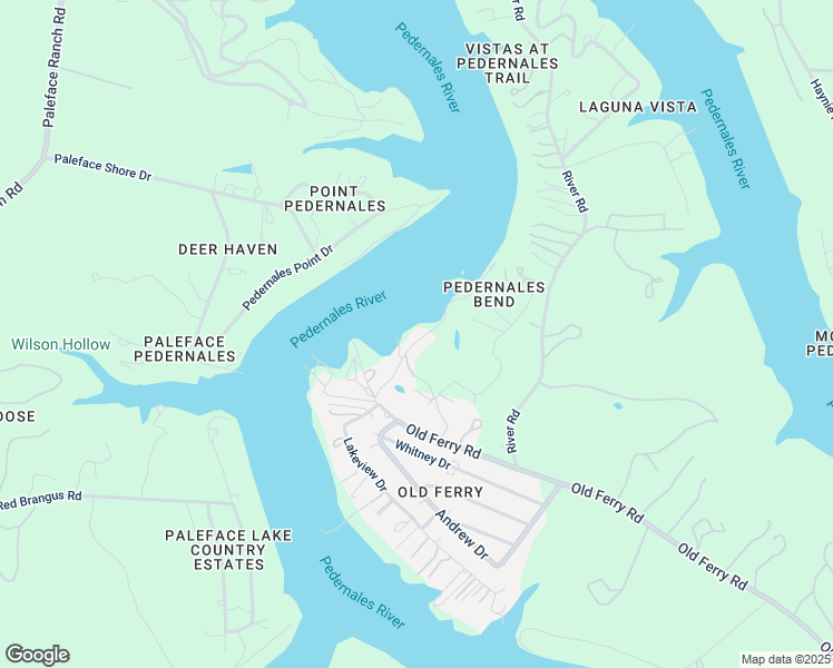 map of restaurants, bars, coffee shops, grocery stores, and more near 134 Vicinity Trail in Spicewood