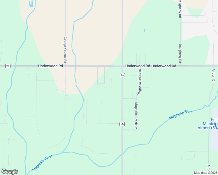 map of restaurants, bars, coffee shops, grocery stores, and more near 2443 Cedarwood Drive in Foley