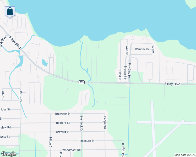 map of restaurants, bars, coffee shops, grocery stores, and more near 2714 Teepee Road in Navarre