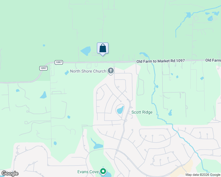 map of restaurants, bars, coffee shops, grocery stores, and more near 227 Hampton Glen Road in Montgomery