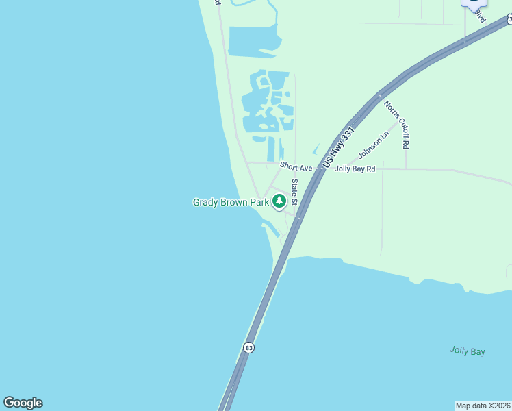 map of restaurants, bars, coffee shops, grocery stores, and more near 2900 Bay Grove Road in Freeport