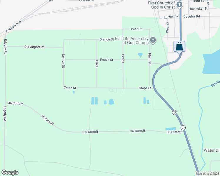 map of restaurants, bars, coffee shops, grocery stores, and more near 367 Grape Street in DeQuincy
