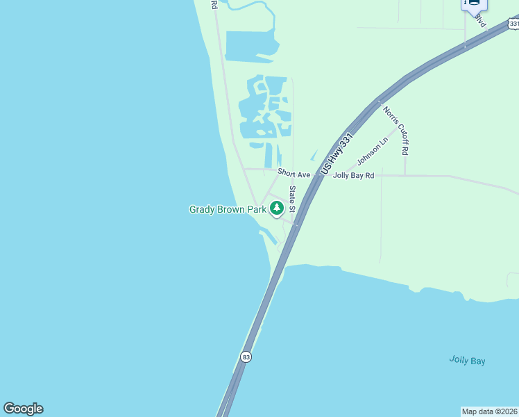 map of restaurants, bars, coffee shops, grocery stores, and more near 2900 Bay Grove Road in Freeport