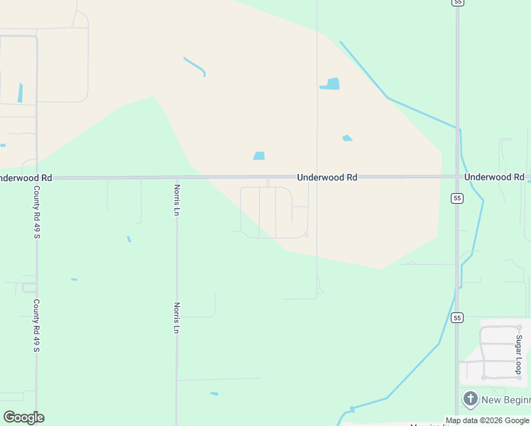 map of restaurants, bars, coffee shops, grocery stores, and more near 15800 Underwood Road in Foley