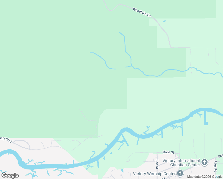 map of restaurants, bars, coffee shops, grocery stores, and more near Sanctuary Boulevard West in Ocean Springs
