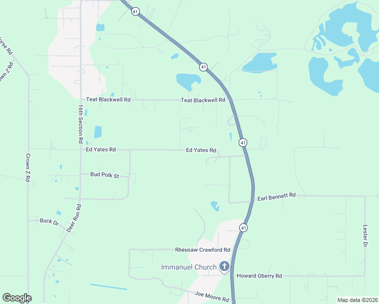 map of restaurants, bars, coffee shops, grocery stores, and more near 36441 Ed Yates Road in Pearl River