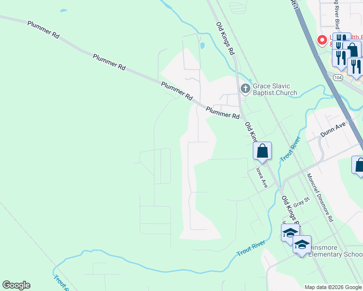 map of restaurants, bars, coffee shops, grocery stores, and more near 10978 Brandon Chase Drive in Jacksonville