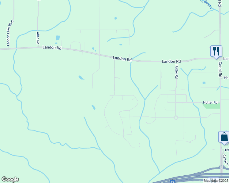 map of restaurants, bars, coffee shops, grocery stores, and more near 10320 7th Avenue in Gulfport