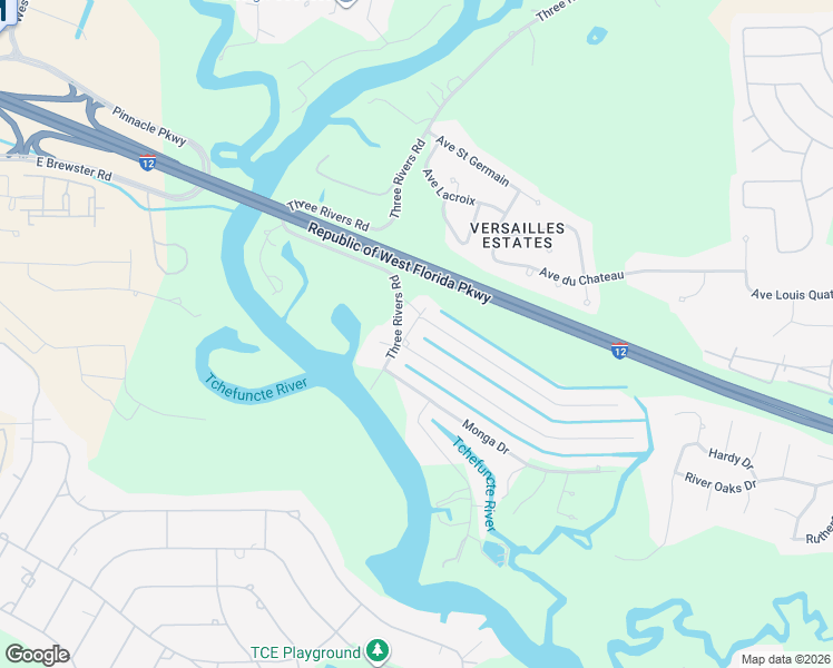 map of restaurants, bars, coffee shops, grocery stores, and more near 18026 Cusachs Drive in Covington
