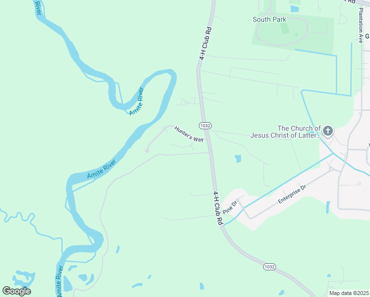 map of restaurants, bars, coffee shops, grocery stores, and more near 7027 Deer Run in Denham Springs