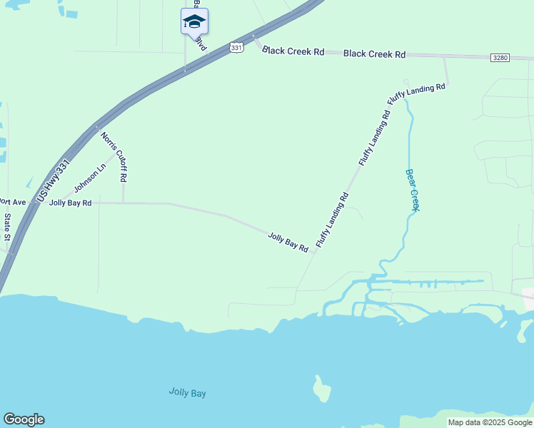 map of restaurants, bars, coffee shops, grocery stores, and more near 793 Jolly Bay Road in Freeport