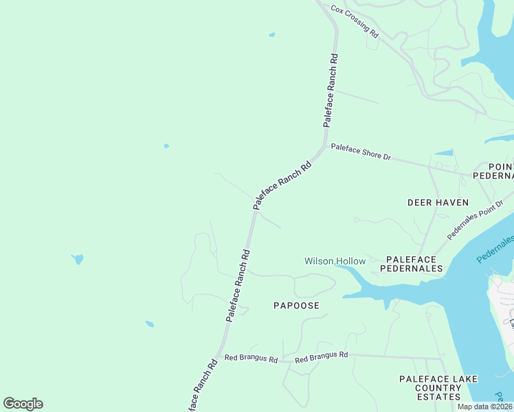 map of restaurants, bars, coffee shops, grocery stores, and more near 586 Paleface Ranch Road in Spicewood