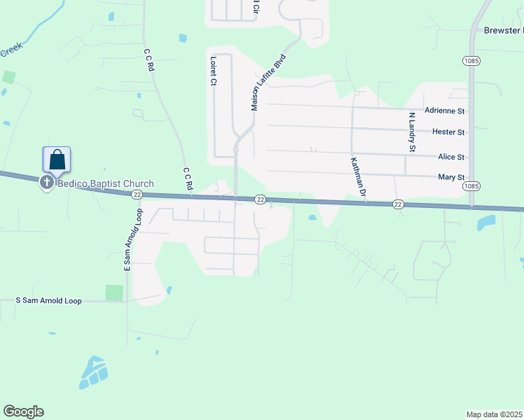 map of restaurants, bars, coffee shops, grocery stores, and more near 39708 Summer Lane in Ponchatoula