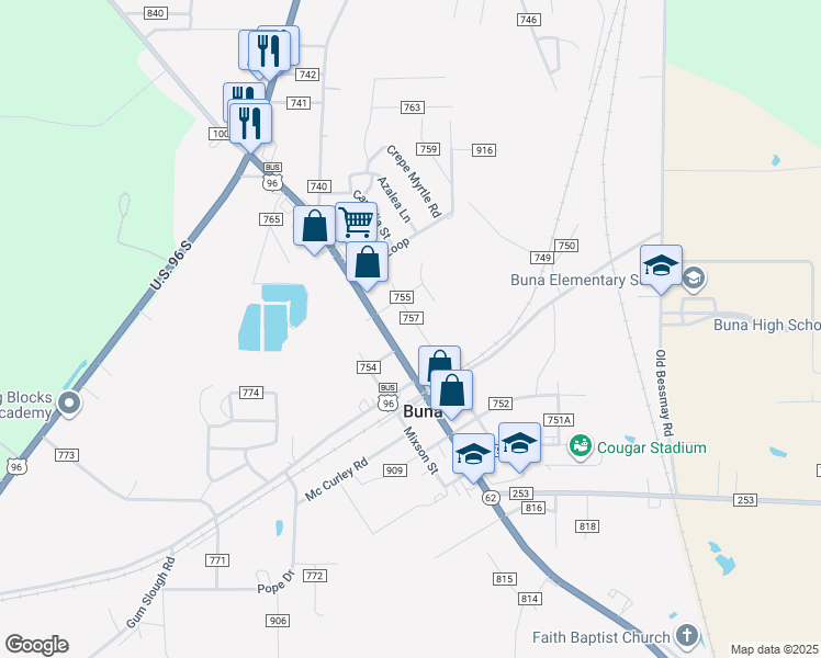 198 Germany Street, Buna TX Walk Score