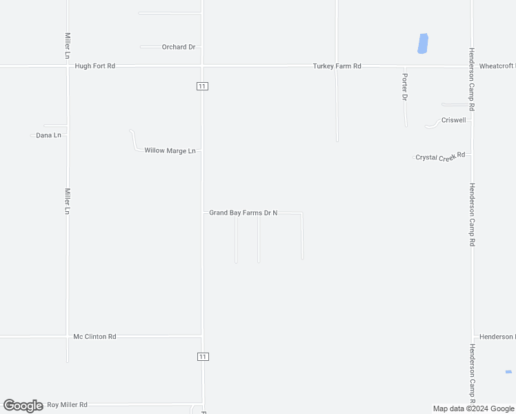 map of restaurants, bars, coffee shops, grocery stores, and more near 12560 Grand Bay Farms Drive North in Grand Bay