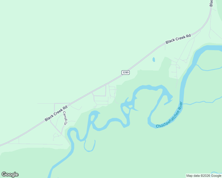 map of restaurants, bars, coffee shops, grocery stores, and more near 137 Black Creek Road in Ponce de Leon