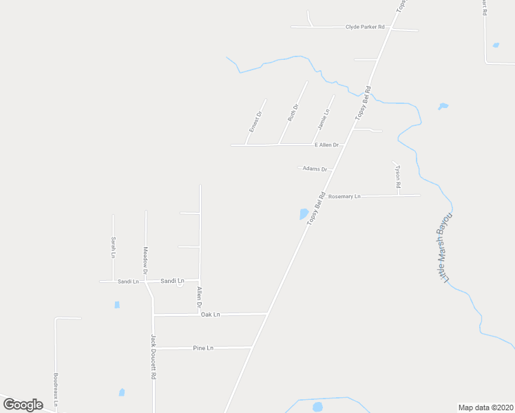 map of restaurants, bars, coffee shops, grocery stores, and more near 6699 Topsy Bel Road in Ragley