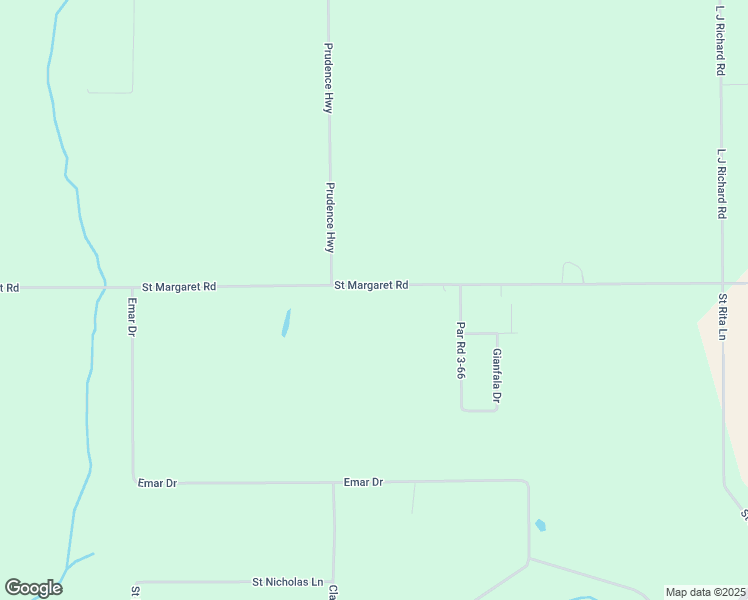 map of restaurants, bars, coffee shops, grocery stores, and more near 546 Saint Margaret Road in Church Point