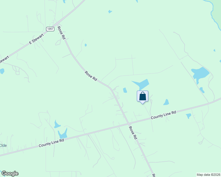 map of restaurants, bars, coffee shops, grocery stores, and more near 13640 Rose Road in Willis