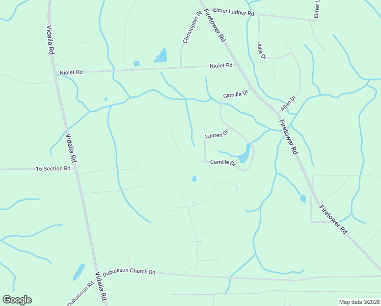 map of restaurants, bars, coffee shops, grocery stores, and more near 26650 Camille Drive in Pass Christian