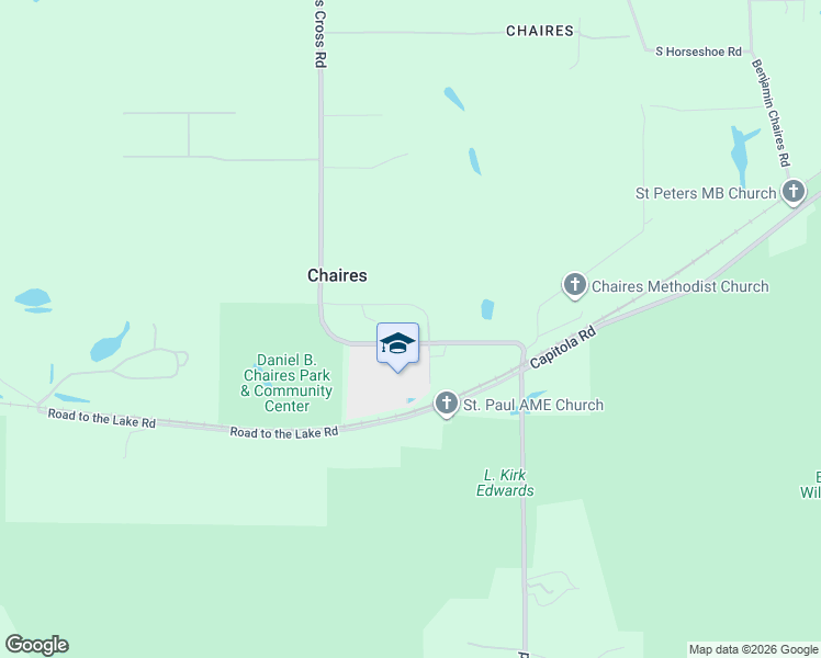 map of restaurants, bars, coffee shops, grocery stores, and more near 4801 Chaires Cross Road in Tallahassee