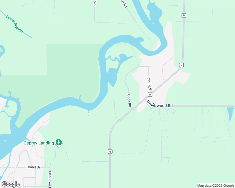 map of restaurants, bars, coffee shops, grocery stores, and more near 14625 Ridge Road in Summerdale